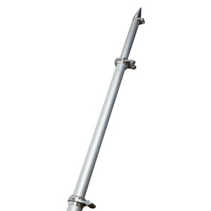 Taco Marine - Deluxe Aluminum Teleoutrigger Poles18ft Silver - OT-0318HD-VEL