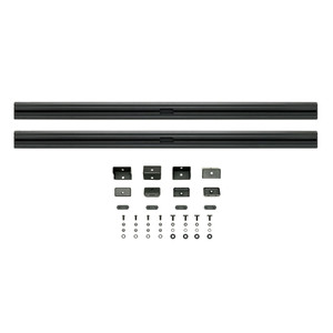 Westin Automotive - 51in Aluminum Truck Cap Cross Rail V2 Black - 16-10058