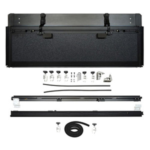 Westin Automotive - 2023 Silverado/sierra 2500hd 6.7ft Bed Hard Trifold Tonneau Cover Rail Caps Bl - 19-44735