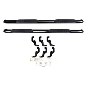 Westin Automotive - 19c Silverado/sierra 1500/20c Silverado/sierra 2500/3500 Crew Cab Black Pro Traxx 4 Oval Nerf Bars - 21-24135