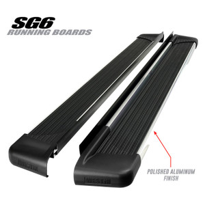 Westin Automotive - 79 Inches Polished Sg6 Running Boards (brkt Sold Sep) - 27-64730