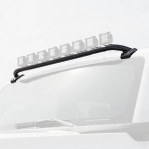 Zroadz - 2122 Bronco Front Roof Led Bracket Mild Steel Black - Z935401