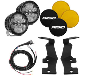 Rigid Industries - 19c Ram 2500/3500 Apillar 6in 360series Led Light Kit - 46720