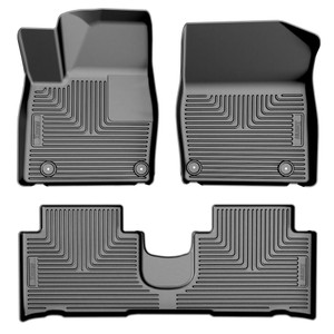 Husky Liner - 2224 Ioniq 5 Weatherbeater Front & 2nd Row Floor Liner Black - 96891