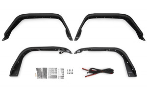 DV8 Offroad - 20c Gladiator Slim Fender Flares Black - FDGL-07