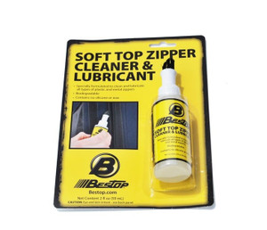 Bestop - Soft Top Zipper Clnr 2oz - 11216-00