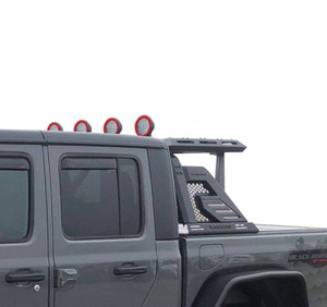 Black Horse - Armour Ii Roll Bar W/basket Kit - AR2-07BA3-PLFR