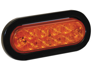 Buyers Prod - Light 6.5in Oval Turn&park 10led Am - 5626210