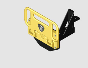 Carr - Hd Mega Ladder Rack Step - Xp3 Blac - 195007