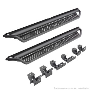 Go Rhino - Dominator Extreme D1 Side Steps Bla - D14054T