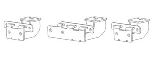 Go Rhino - Brackets For Dominator Sidesteps - D64506BTK