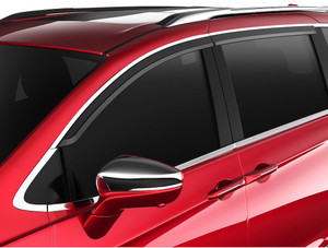 Huskyliner - Ventvisor Low Pro 4pc Chrm Trm - 2884074