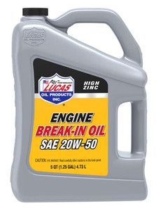 Lucas Oil - Sae 20w-50 Break-in Oil / - 10636