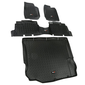 Rugged Ridge - Floor Liner Kit Black 11- - 12988.04