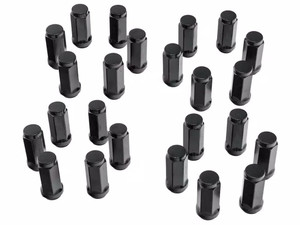 Rugged Ridge - Wheel Lug Nut  Set Of 24  Blk  M14- - 16715.32
