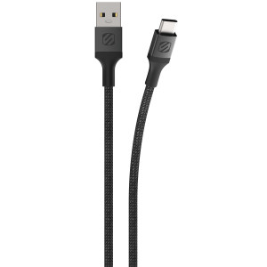 Scoshe Ind. - Usb-c To Usb-a 4ft Cable Black - CAB4-SP