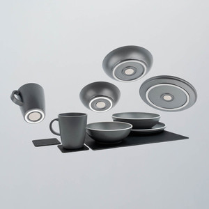 Silwey Magnetic - Tableware Set Gray - SYBR-KGS-11-DG