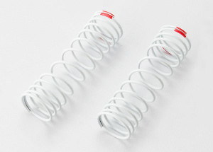 Traxxas - Springs  Front (white) (progre - 5860