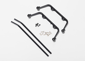 Traxxas - Landing Skid(black Anodzd - 6356