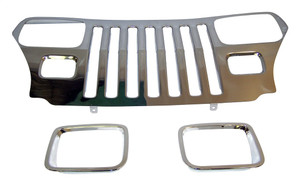 Crown Auto - Grille Overlay Kit - RT34045