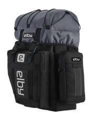 Elby Bikes - Pannier Bag Black W/putty Logo - E08156