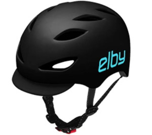 Elby Bikes - Urban Commuter Helmet W/vsr Blk M/l - E0915ML