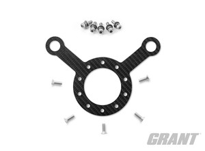 Grant - Carbon Fiber 2 Hole Switch Plate  F - 262