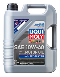 Liqui Moly - Mos2 Antifriction Motoroil 10w-40 - 2043
