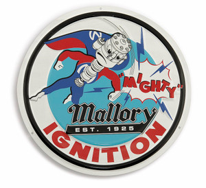 Mr Gasket - Mallory Man Sign 12'diam - D10