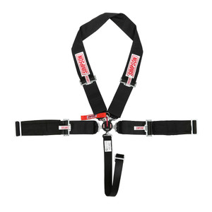 Simpson Race - Dragrcng 5way Nomex  -blk - 29116BK