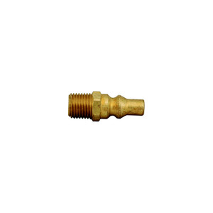 MEC MEGMC402 Full Flow Quick Disconnect Brass Male Plug - ME-GMC4-02