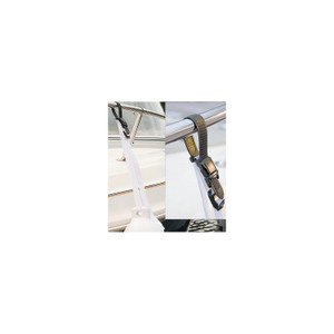 Dock Edge Fender Lok Kwik Adjust White - DE91500F