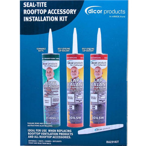 Dicor RA231KIT Seal-Tite Rooftop Install Kit - RA231KIT