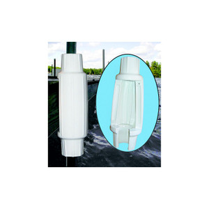 Dock Edge 91110F Torpedo Bumper 5" x 18", White - DE91110F