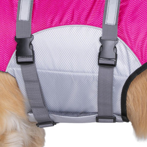 Seachoice 86295 Dog Life Jacket, Color: Yellow, Size: XL - 86295