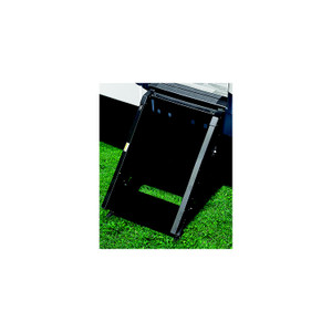 Prest-O-Fit 20518 Trailhead RV 3-Step, 19.5" Step Rug For MORryde Stepabove, Obsidian Black - 2-0518