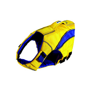 Bay Dog MBYELM  Yellow Monterey Bay Dog LifeJacket, M,  Chest: 21"-28" - MB-YEL-M