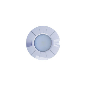 Lumitec 101605 Aurora Flush Mount LED Dome Light, 4", White/Red - 101605