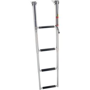 Seachoice 71306 Over Platform Telescoping Ladder, Steps: 4 -