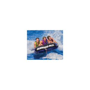 AirHead AHT32MSL Inflatable 3 Person Rider Blue Super Slice Deck Tube - AHT32MSL
