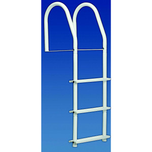 Dock Edge Bright White Howell Galvalume Fixed Dock Ladder With Hardware - DE2104F