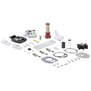 Sierra 9251 Outboard Maintenance Kit Mercury - Mercury 75, 90, and 115 HP, Optimax, 1.5L, 2-Stroke O/B's, Fits with S/N's 1B227000 and up - 18-9251