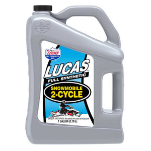 Lucas Oil Synthetic 2-Cycle Snowmobile Oil - 1 Gallon - 10847