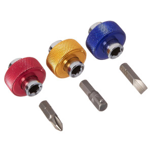 Titan 1/4" Drive Finger Grip Bit Drivers (6 Piece Set) - 11218