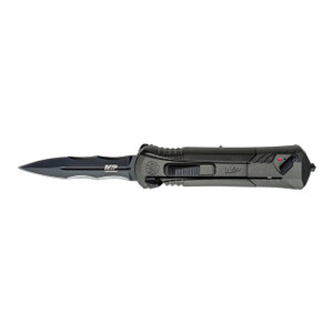 M&P Serrated 3.5" OTF Assisted-Open Knife (Black/Gray) - 1160824