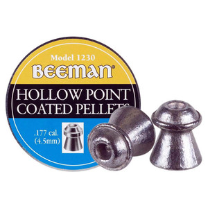 Beeman .177cal Hollow Point Pellets - 7.2 Grain (250 Count) - 1222