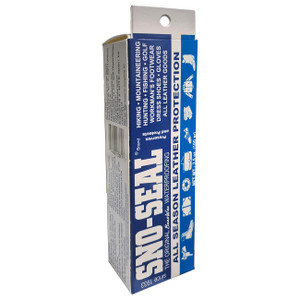 Atsko Sno-Seal Original Beeswax Waterproofing Seasonal Leather Protection (3.5 oz Tube) in carton - 1333C