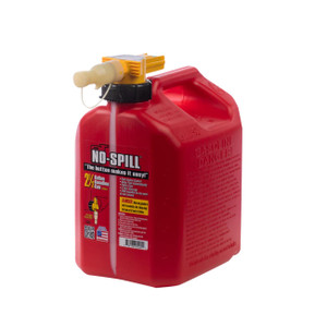 No-Spill 2.5-Gallon Gas Can Red with ViewStripe Stripe - 1405