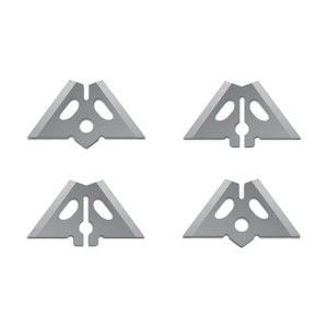 Slick Trick Magnum 1-1/8" 100/125 Replacement Blades (4 Pack) - 15STXBLM