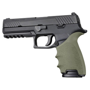 Hogue HandAll Beavertail Grip Sleeve Full Size Sig Sauer P320 (OD Green) - 17601